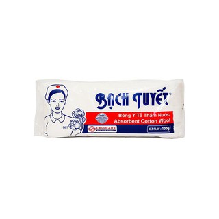 Bông Y Tế Bạch Tuyết 100G