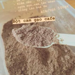 Bột Cám Gạo Cà Phê Handmade