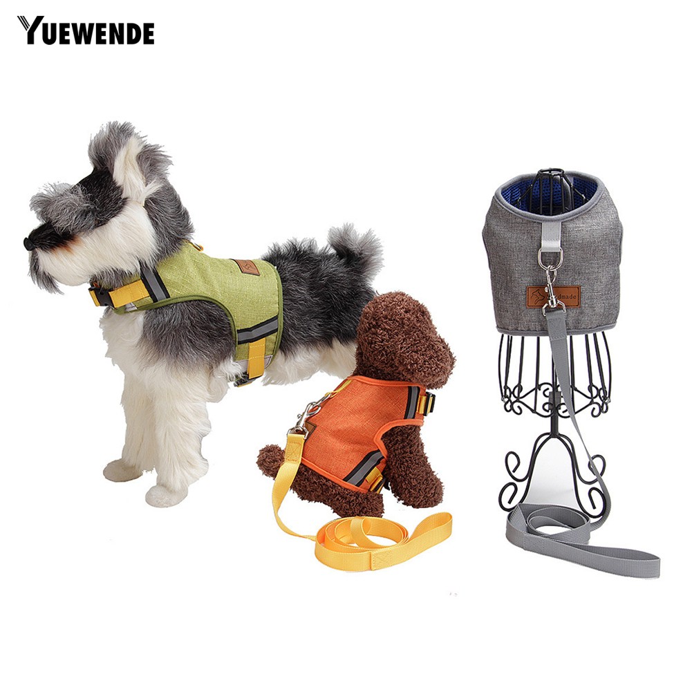 Áo Vest Kèm Dây Dắt Chó Đi Dạo Tiện Lợi