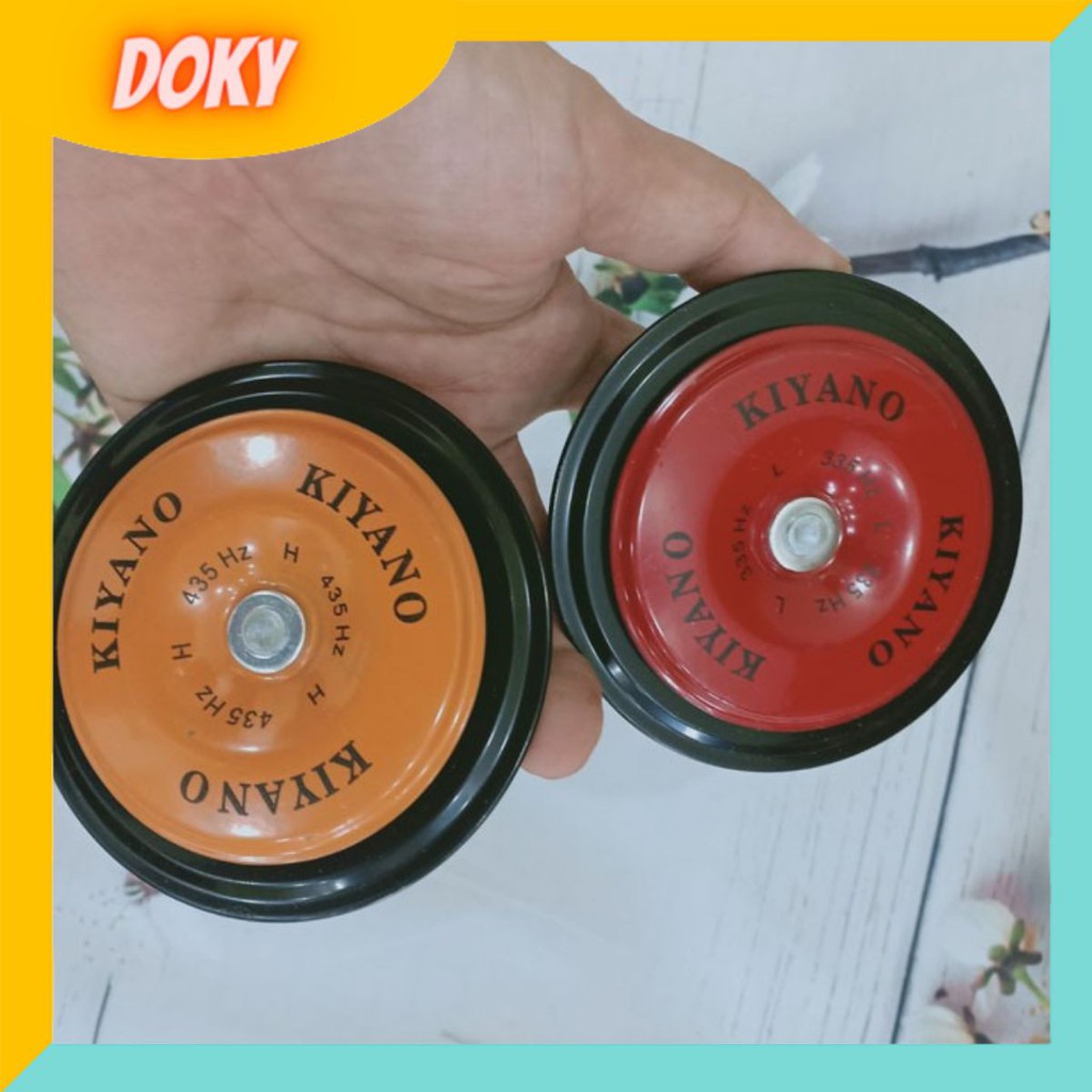 Còi Đĩa Lắp Ô Tô, Xe Máy, Thiết Kế Đẹp, Chắc Chắn Tiếng Kêu Vang To,Còi Đĩa KIYANO Cực Chất - CDK