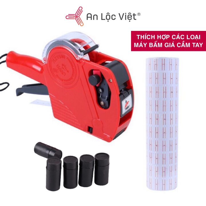 Combo 5 chai Mực bấm giá dùng cho máy bấm giá
