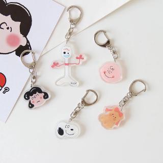 Móc khóa hình hoạt họa Hàn Quốc đáng yêu