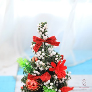 Cây thông trang trí Giáng Sinh mini dễ thương