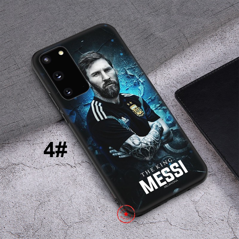 Ốp Lưng Mềm In Hình Cầu Thủ Messi Cho Samsung Galaxy A9 A8 + A6 + A6 A8 Plus 2018 A3 A5 2016 2017