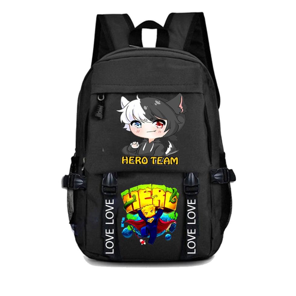 BST balo in hình HERO TEAM nhiều mẫu độc đẹp giá tại xưởng