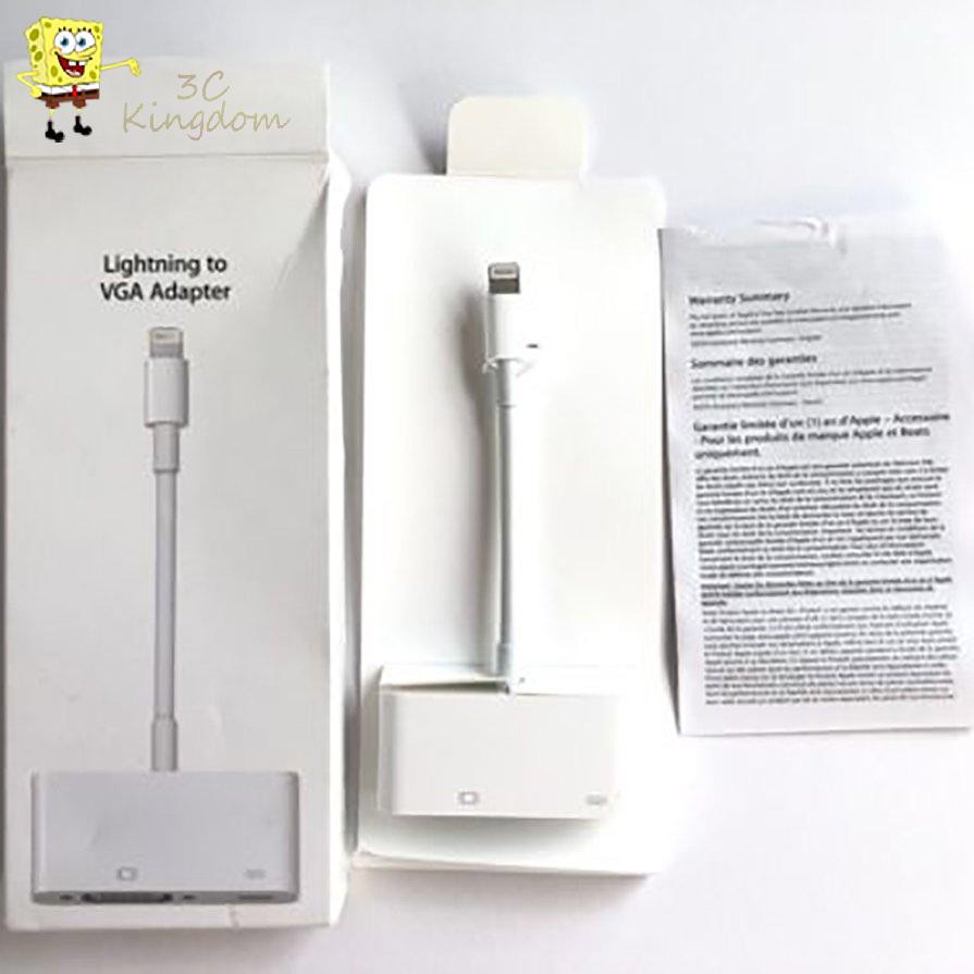 Đầu Chuyển Đổi Cổng Lightning Sang Vga 1080p Cho Iphone Ipad Md825Am / A Model A1439 X3Ckingdomx