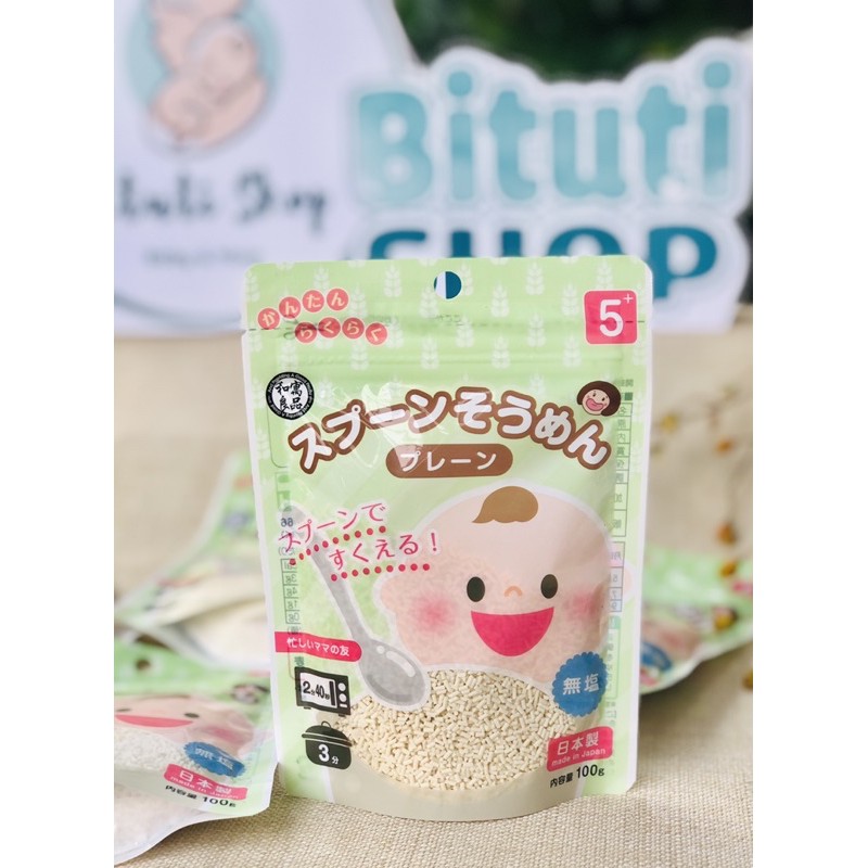 MÌ SOMEN RYOHIN TÁCH MUỐI cắt vụn cho bé ăn dặm từ 5tháng
