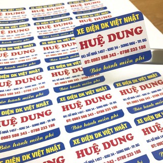 Combo 240 tem in theo yêu cầu