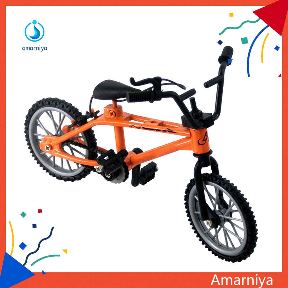 Đồ trang trí Xe Đạp Leo Núi BMX Mini Tỉ Lệ 1 / 12 Trang Trí Nhà Búp Bê