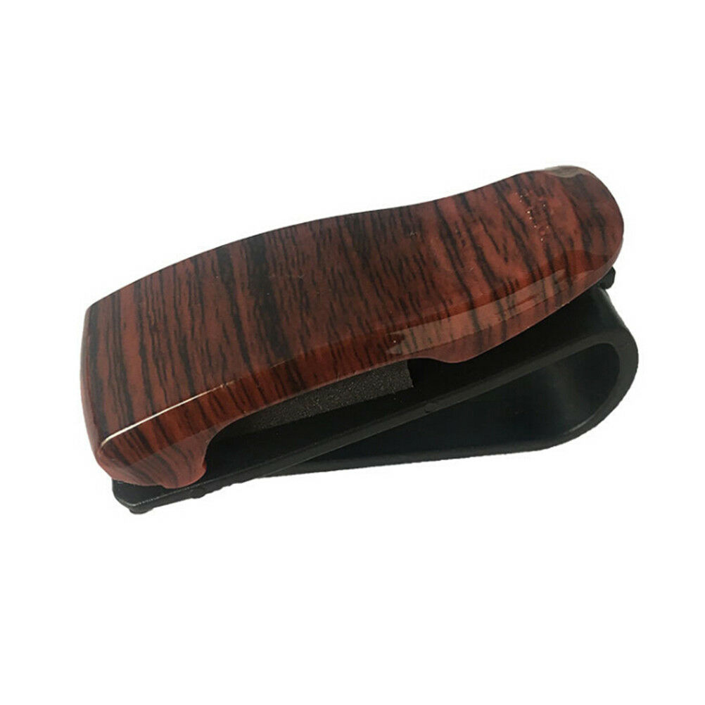 Giá Đỡ Mắt Kính/Kính Mát Bằng Nhựa + Gỗ Tiện Dụng Cho Xe Hơi