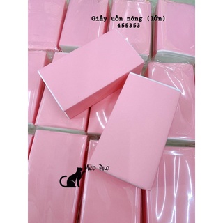 Giấy uốn nóng lạnh khổ lớn 8cm*14cm (120 tờ )