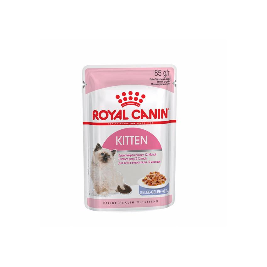 Hạt Cho Mèo -  Thức Ăn Ướt Cho Mèo Con Royal Canin Kitten 85gram  - Jerry Pet Shop