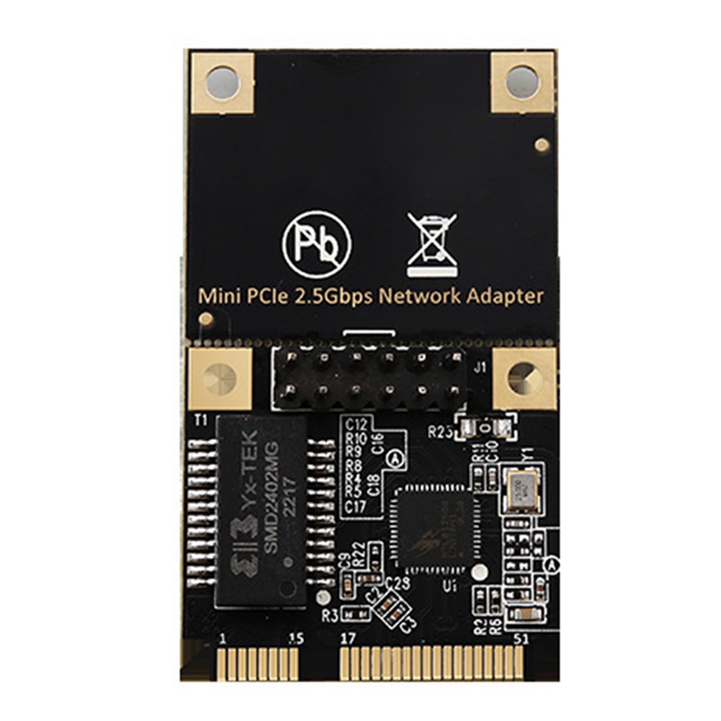 Thẻ Mạng PCIE 2.5G Gigabit Network Card RJ45 Server