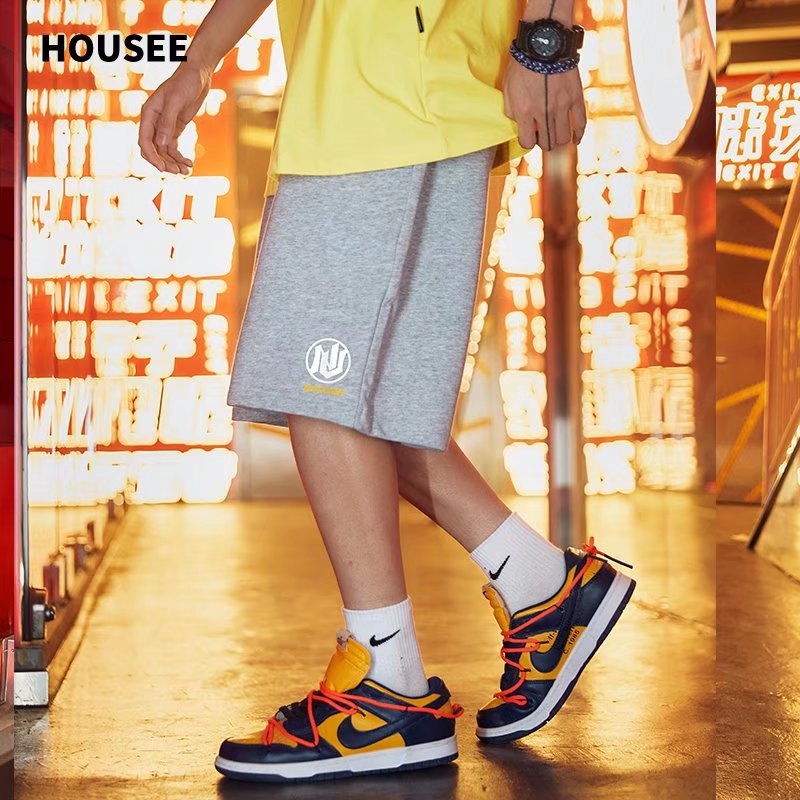 Quần Short Nam In Chữ Phong Cách Hip Hop Size M-8XL