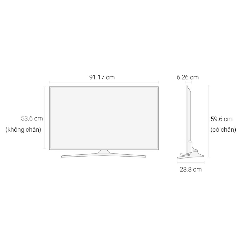 TV LED SAMSUNG 40KU6000K