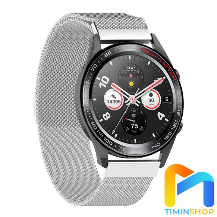 Dây đồng hồ Amazfit GTR 3/ 3 Pro/ GTR 2/ 2e/ GTR 42/ 47mm - thép, khóa nam châm (DT)