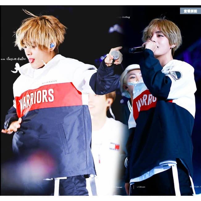 Áo khoác Warriors V Bangtan F10