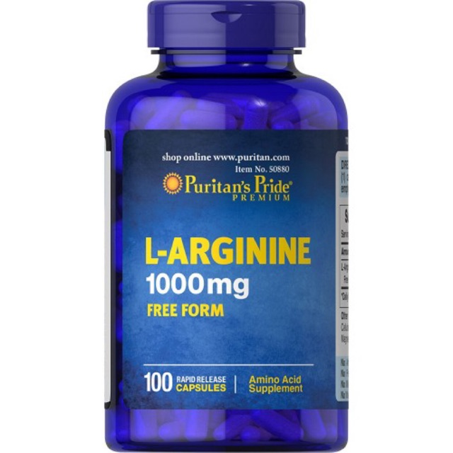 L-Arginine 1000mg của Mỹ