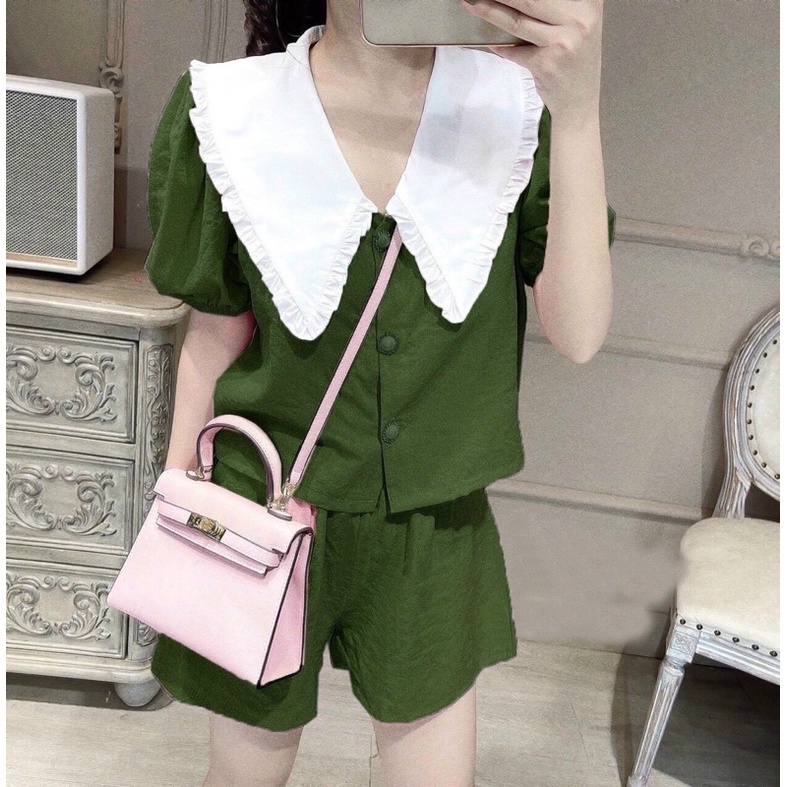 Sét Áo Cổ Bèo Bigsize 55kg Đến 100kg (L/XL/XXL)