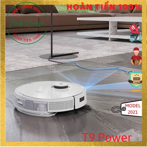 Ecovacs DEEBOT T9 AIVI Robot Hút Bụi - Robot lau nhà - Hàng mới 100% Chính hãng - Giá tốt