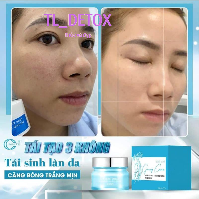 Kem face tái tạo CC WHITE chính hãng