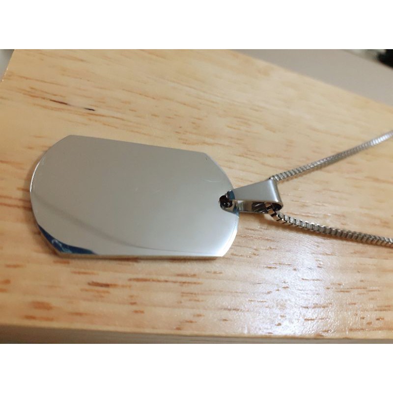Thẻ bài quân đội dogtag, phôi thẻ bài