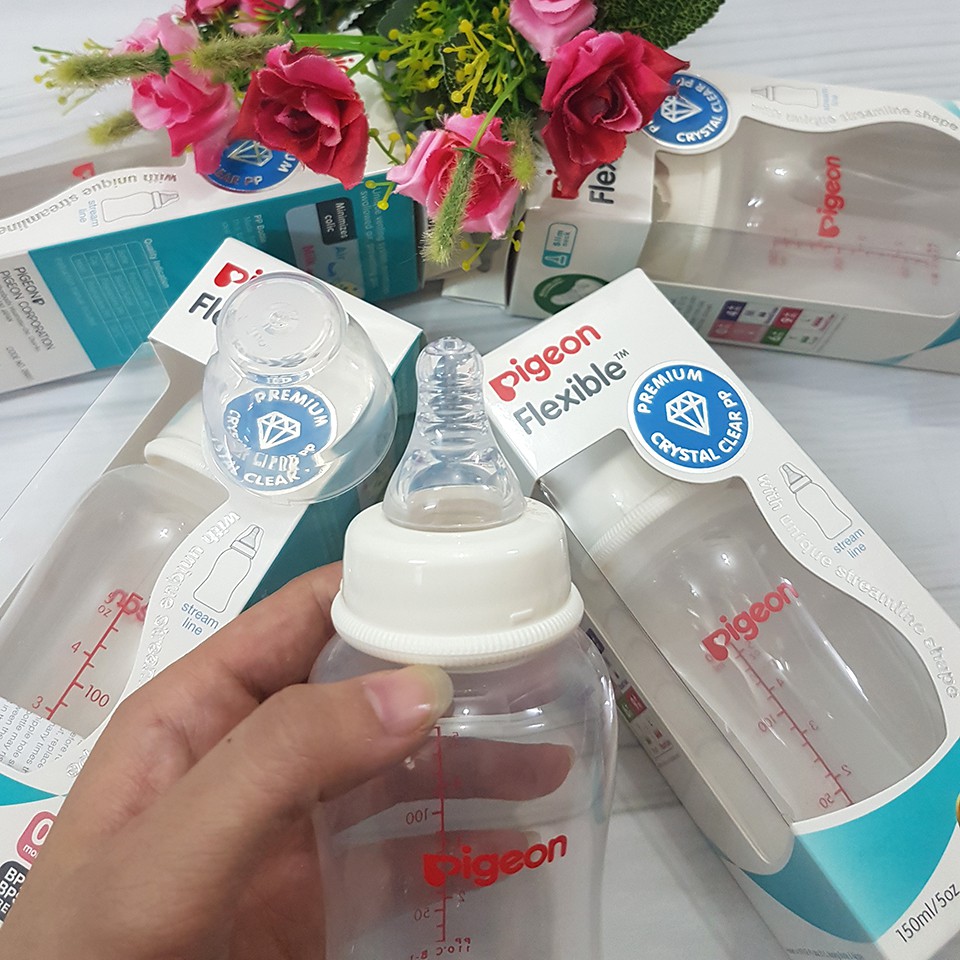 Bình Sữa Cho Bé Pigeon Streamline 150ml - 4902508266512