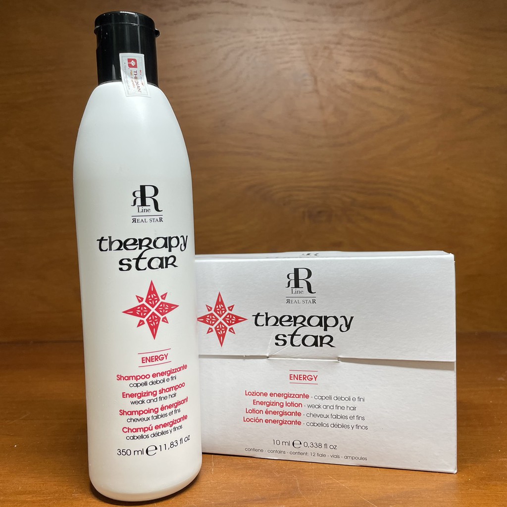 Huyết thanh chống rụng &amp; kích thích mọc tóc RR Line Therapy Star Energy Lotion 10mlx12