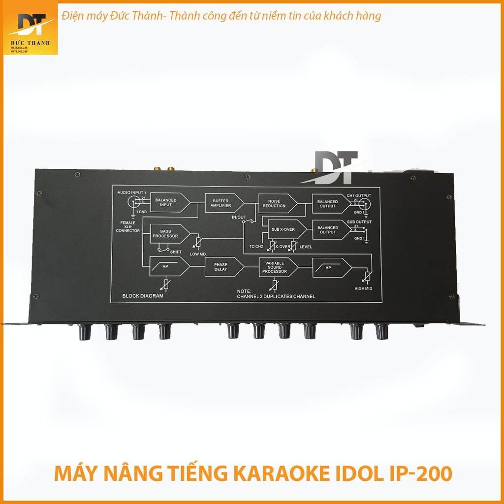 Máy nâng tiếng hát IDOL IP200 VN