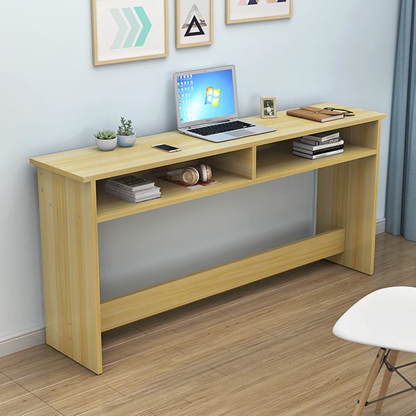 Bàn học đôi, bàn học sinh gỗ thiết kế đơn giản TG-BHS3