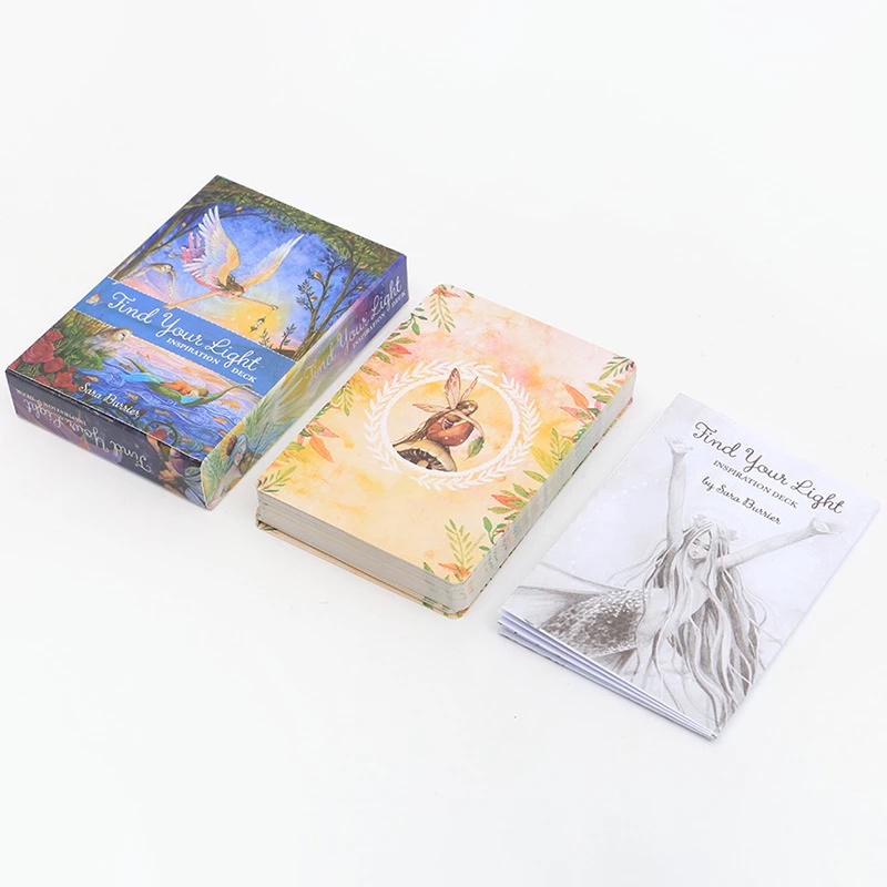 Find Your Light Inspiration Deck Bộ 44 Thẻ Bài Trò Chơi Truyền Cảm Hứng Bằng Giấy Độc Đáo