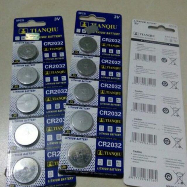Vỉ 5 viên PIN CMOS
