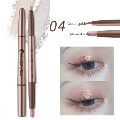 Domestic Dots Colorer Double Silk Head Brighten Eye Makeup Pearl Fine Flash High Light Eyeliner Pencil Eyeliner | BigBuy360 - bigbuy360.vn