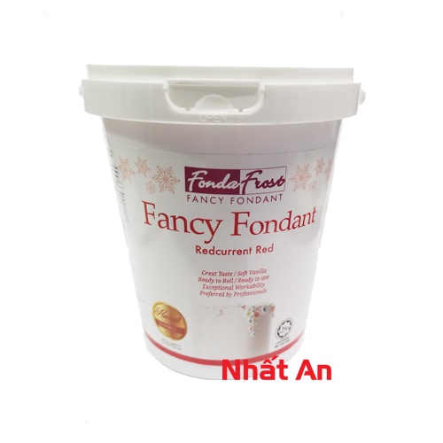 Đường fondant fancy màu đỏ