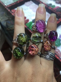 Mặt Ưu linh tím  tóc