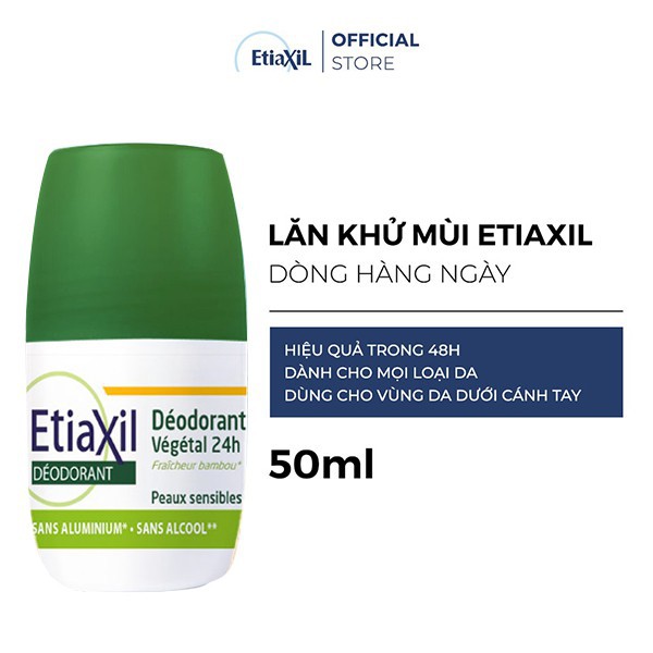 Lăn Ngăn Mùi Và Mồ Hôi Etiaxil 50ml - Khongcoson