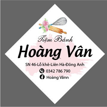 [ Combo 1000 Tag cài bánh ] Thiết kế mẫu, thêm thông tin, địa chỉ tùy ý