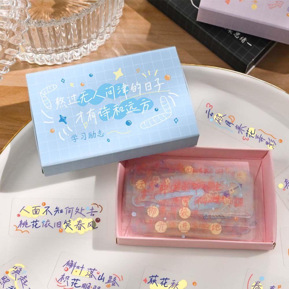 Bộ 60 Miếng Dán Trang Trí Nhật Ký Chống Thấm Nước