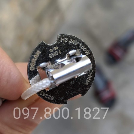 Bóng đèn cản xe tải ISUZU OSRAM H3 24V 100W.