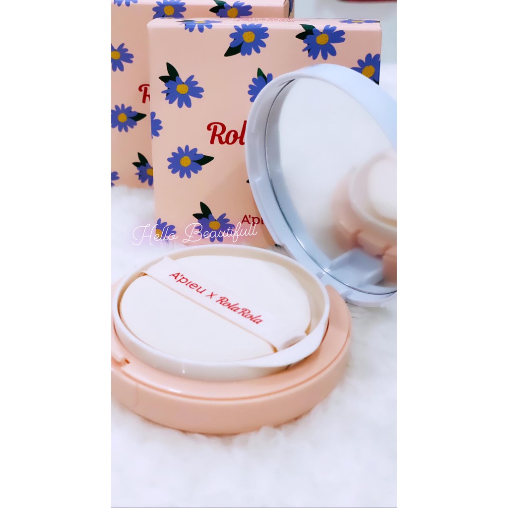 [ A'Pieu x Rola Rola ] Phấn Nước A'Pieu Cover - Pang Longwear / Glow Cushion.