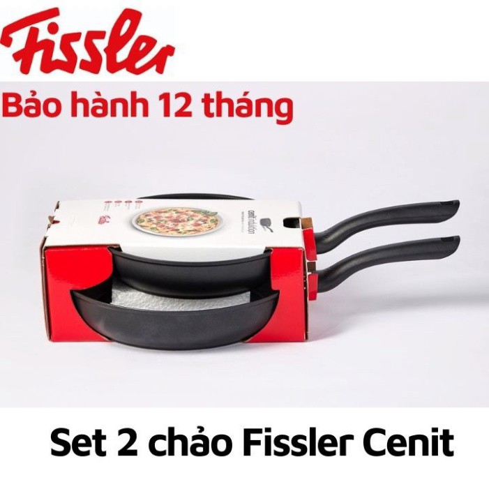 [BH 12 tháng] Set 2 chảo chống dính Fissler Cenit Induction (Có tách lẻ)