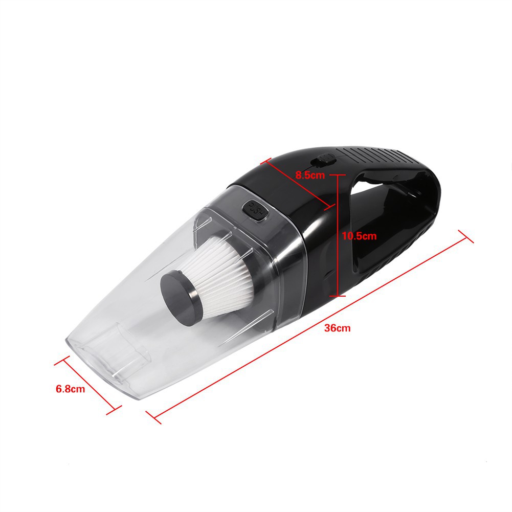 Máy hụt bụi khô và ướt 12V 120W nhỏ gọn với dây dài 5m | BigBuy360 - bigbuy360.vn