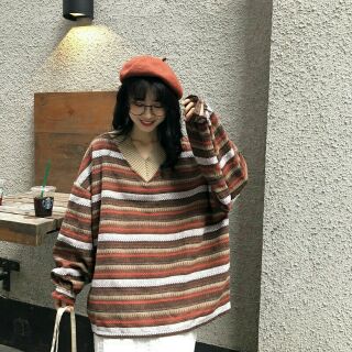 [ ORDER ] Áo len oversize hàn( kèm ảnh thật sau)
