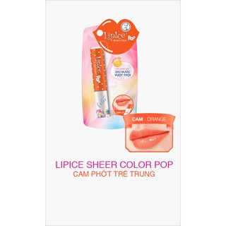 Son dưỡng LipIce Sheer Color Pop 2.4G