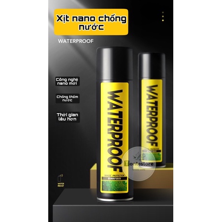 Bình xịt nano MAGIC chống nước,chất bẩn dung tích lớn, công nghệ mới