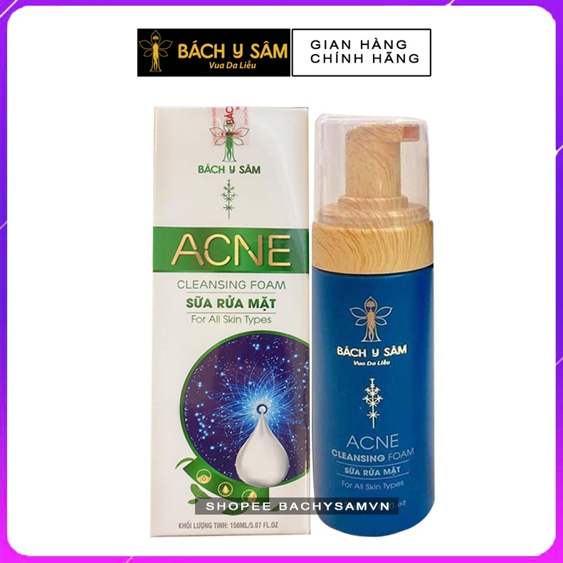 Sữa Rửa Mặt Bách Y Sâm 150ml - Sạch Sâu Cho Da Dầu Mụn