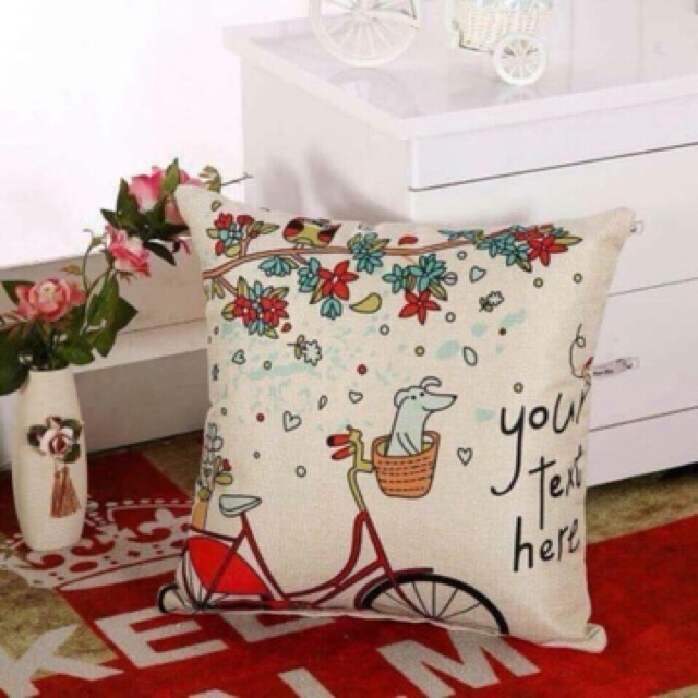 Gối tựa 45x45cm nhiều hình