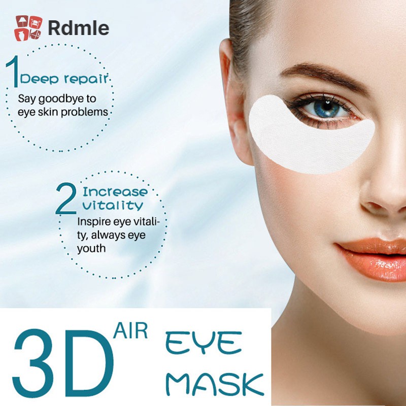 [COD]# RDMLE 60 Pcs Eye Mask Firming Remove Dark Circles Wrinkle Brightening Moisturizing Skin Care