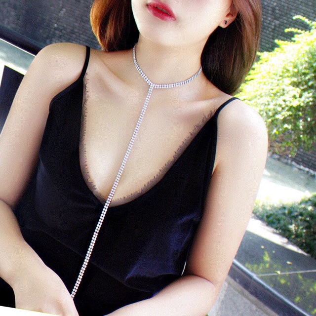 [SALE SỐC] Choker 2 hàng đá sang chảnh