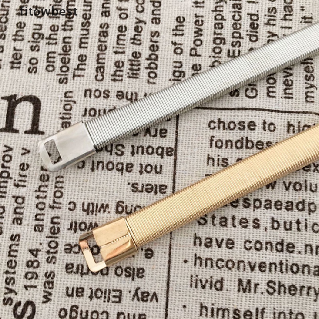 Thắt Lưng Co Giãn Phối Khóa Kim Loại QDD Dành Cho Nữ